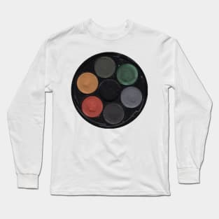 Watercolor wheel Long Sleeve T-Shirt